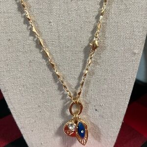 NWT PAtricia Nash Gold Pendant Necklace